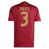 Camiseta de fútbol Bélgica Theate 3 Primera Equipación Euro 2024 - Hombre